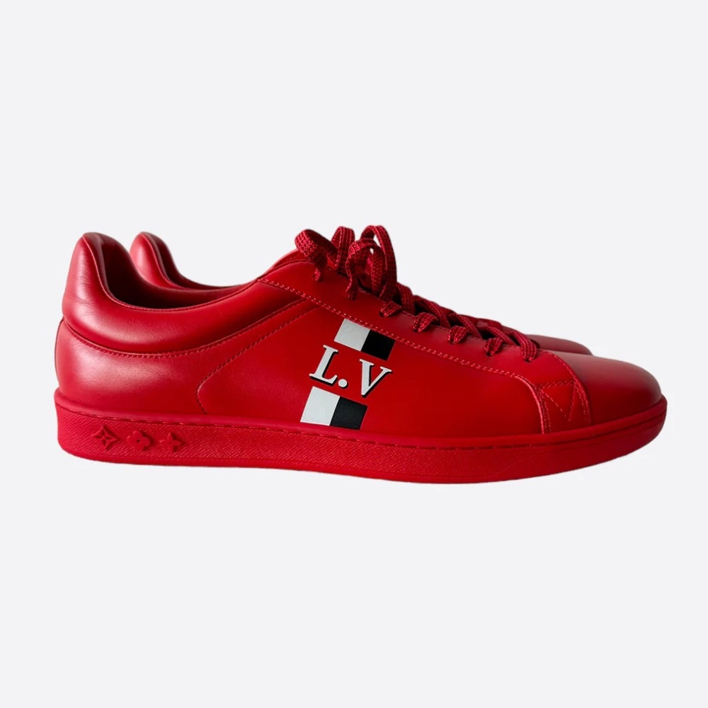 Louis Vuitton Red Embossed Sole